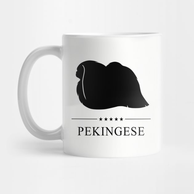 Pekingese Black Silhouette by millersye